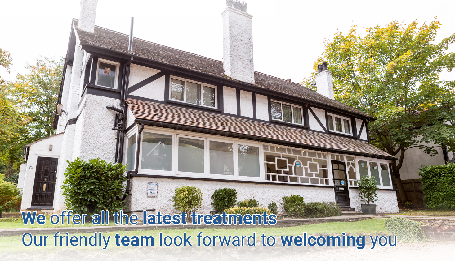 We offer all the latest treatments